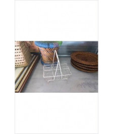 PANIER FER + 6 VERRES