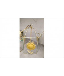 LUSTRE VERRE ET TOURNESOLS 