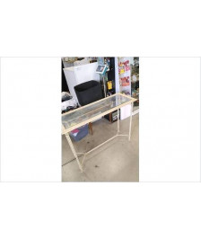 CONSOLE FER / VERRE