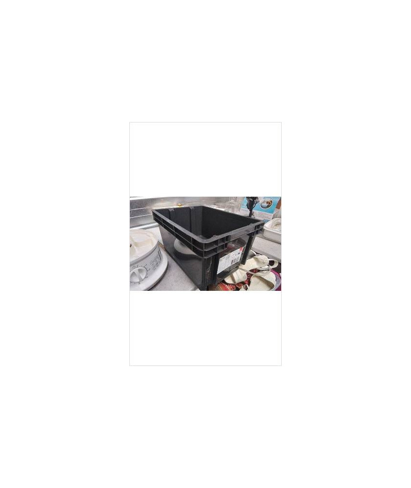 CAISSE PLASTIQUE NOIRE 