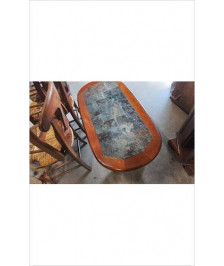 TABLE BASSE DESSUS ARDOISE 