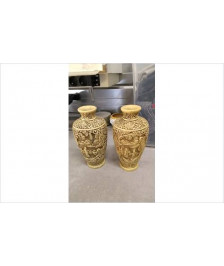 VASE ASIATIQUE RESINE