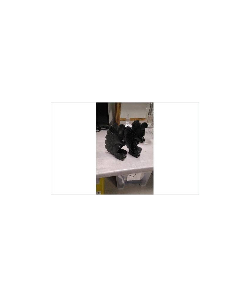 FIGURINES OBSIDIENNE LA PAIRE EN LETAT 