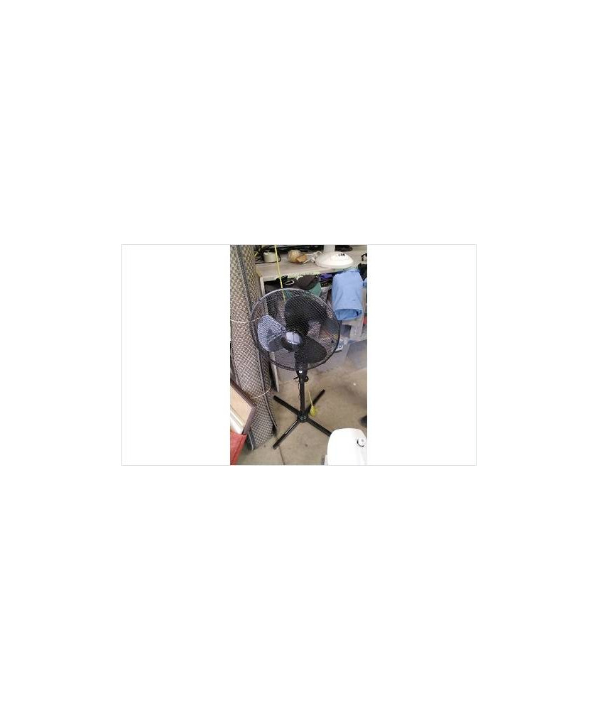 VENTILATEUR SUR PIED HOMDAY NOIR