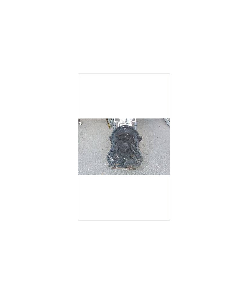 DECO PLAQUE FONTE CHEMINEE