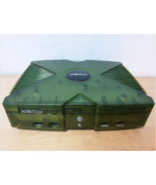 CONSOLE XBOX 1ERE GÉNÉRATION VERTE ( BLOC NUE SANS CABLÂGE NI MANETTE )