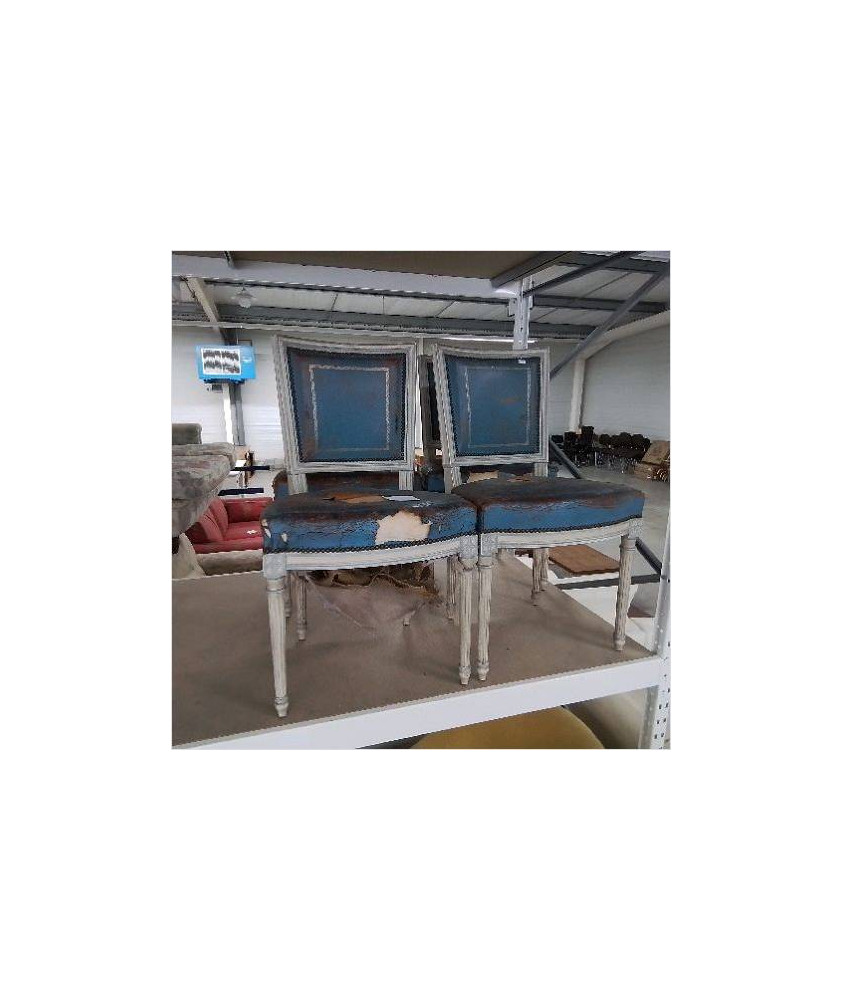 CHAISES LOT DE 4 EN L’ETAT