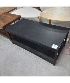 TABLE BASSE METAL NOIRE