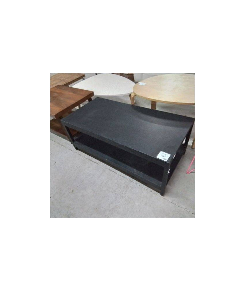 TABLE BASSE METAL NOIRE