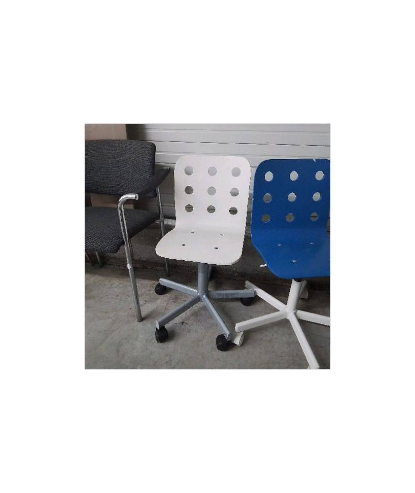 CHAISE DE BUREAU BLANCHE