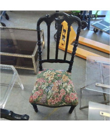 CHAISE NAPOLEON III TAPISSERIE HAUTE