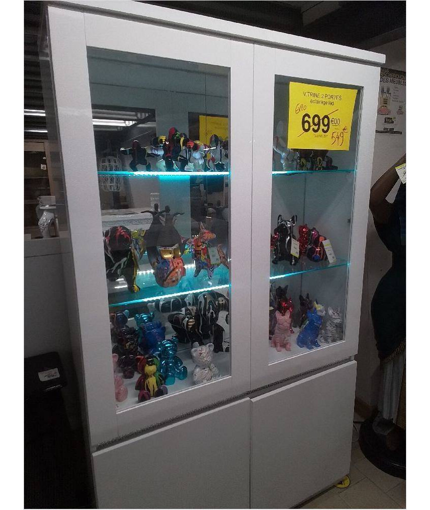VITRINE 2 PORTES LED VITRINE 2 PORTES LED