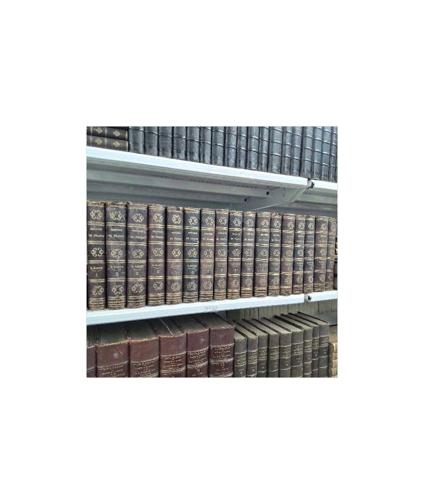 HISTOIRE DE FRANCE DE H. MARTIN LOT DE 17