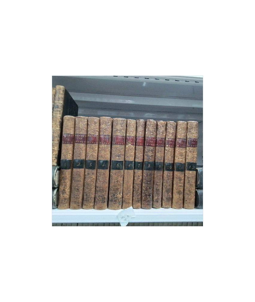 OEUVRES DE MABLY LOT DE 12