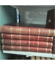 LES MERVEILLES DE LA SCIENCE DE L. FIGUIER LOT DE 4
