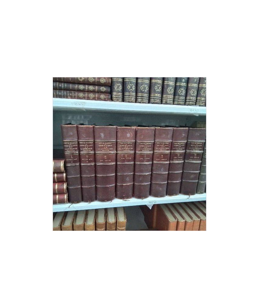 HISTOIRE DE LA LANGUE DE JULLEVILLE LOT DE 8
