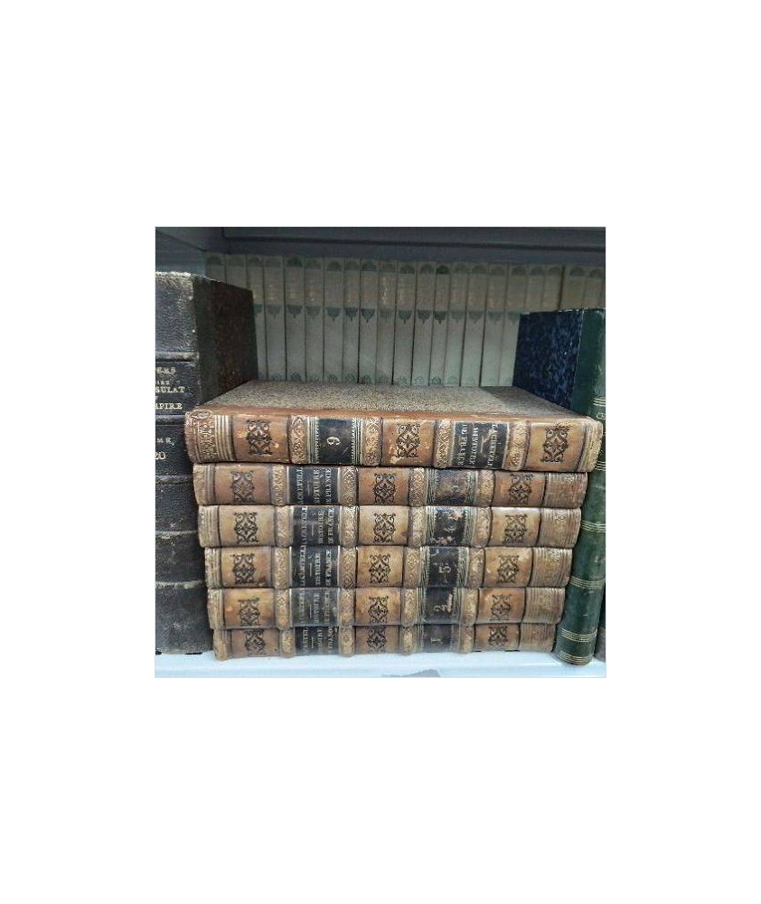 HISTOIRE DE FRANCE DE LACRETELLE LOT DE 6