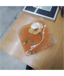 PLAT FLEUR JAUNE 