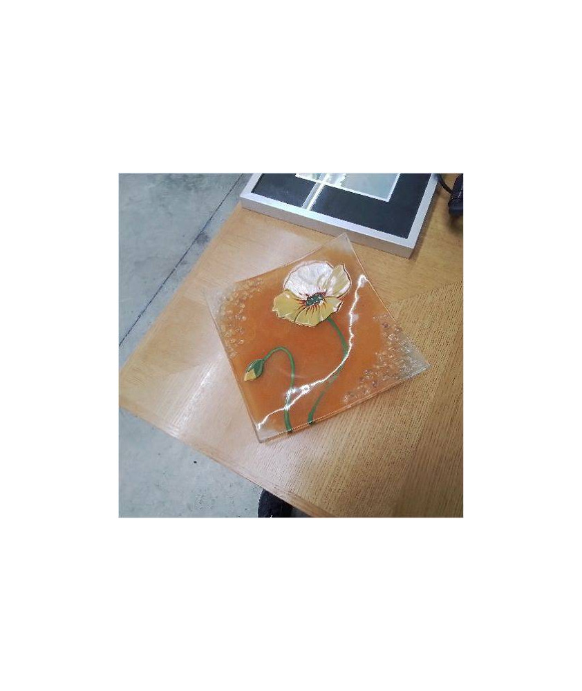 PLAT FLEUR JAUNE 