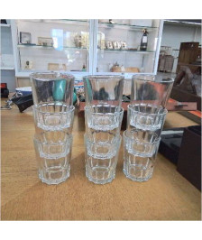 LOT DE 9 VERRES 
