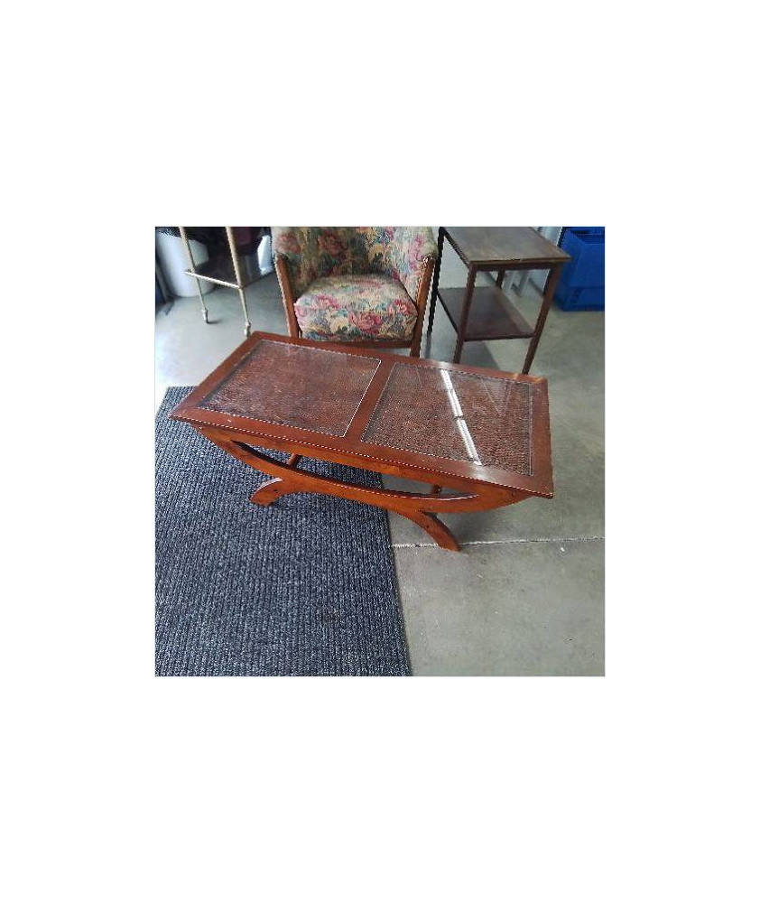 TABLE BASSE 2 VERRES 