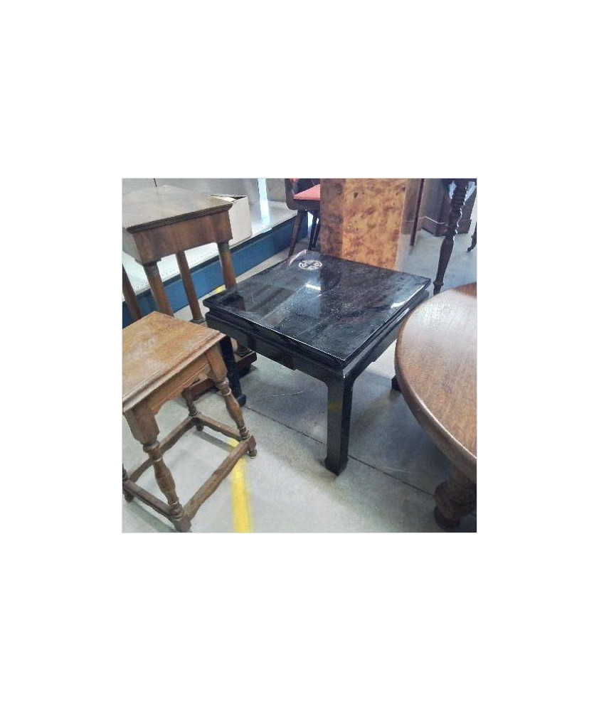TABLE BASSE NOIRE STYLE ASIATIQUE