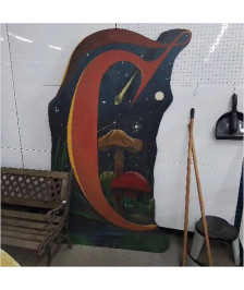 DECOR PLAQUE PEINTE