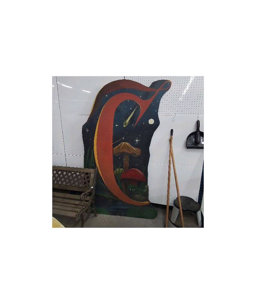 DECOR PLAQUE PEINTE