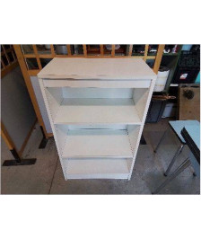 MEUBLE ÉTAGÈRE BLANC 