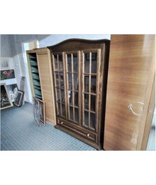 ARMOIRE ÉTAGÈRE DE CHAMBRE VITRÉ 