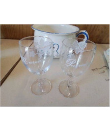 DUO VERRE SUR PIED 