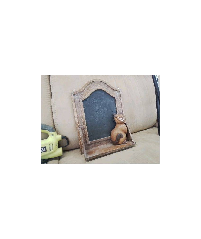 PETIT TABLEAU NOIR AU CHAT