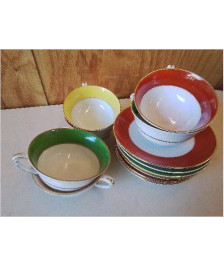 LOT DE 6 TASSE A CAFE