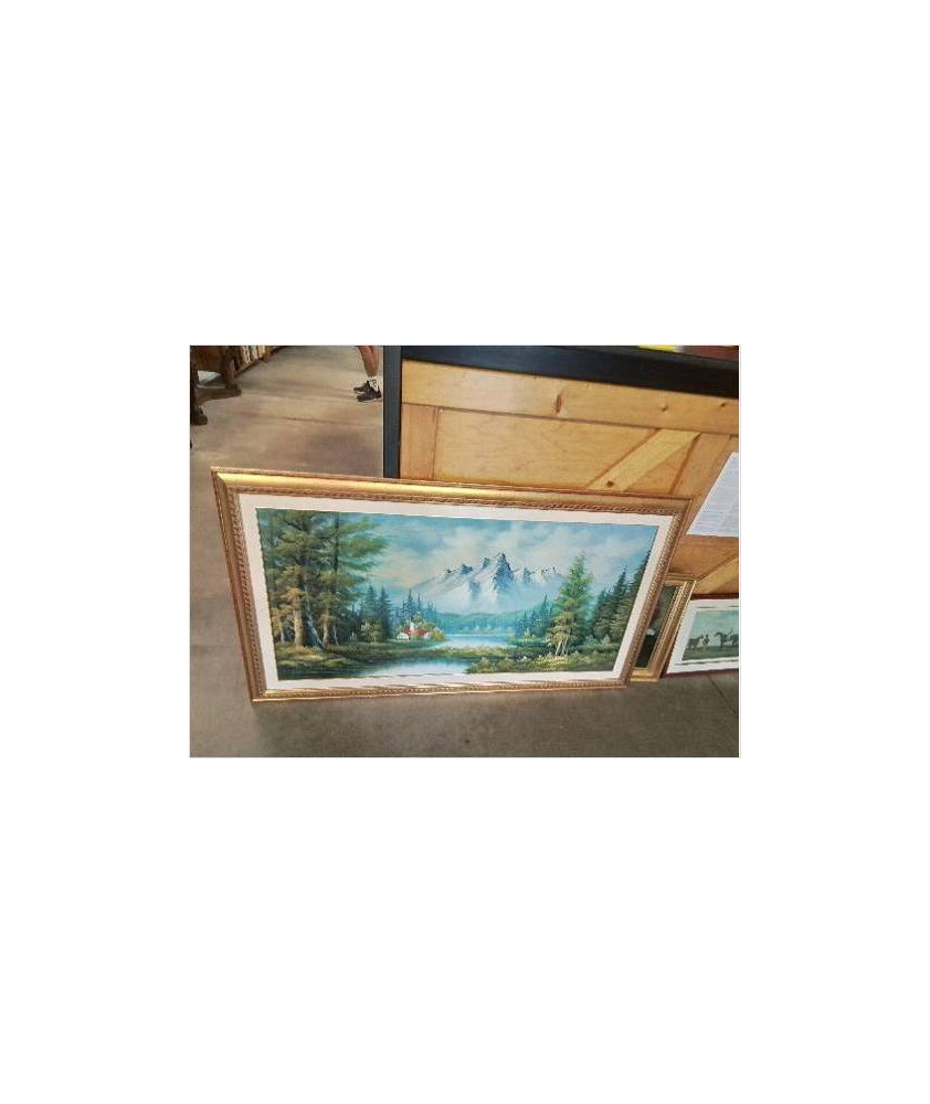 TABLEAU PAYSAGE DE MONTAGNE PIERFERDINANDO NATALI TABLEAU PAYSAGE DE MONTAGNE PIERFERDINANDO NATALI