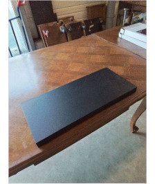ÉTAGÈRE MURALE BOIS NOIR