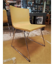  CHAISES CUIR MODERNE LOT DE 6