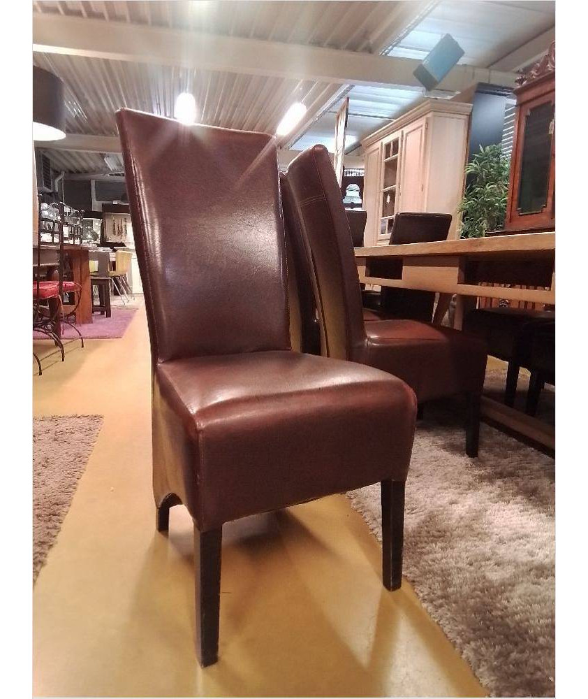 CHAISES LOT DE 6 EN L\'ETAT