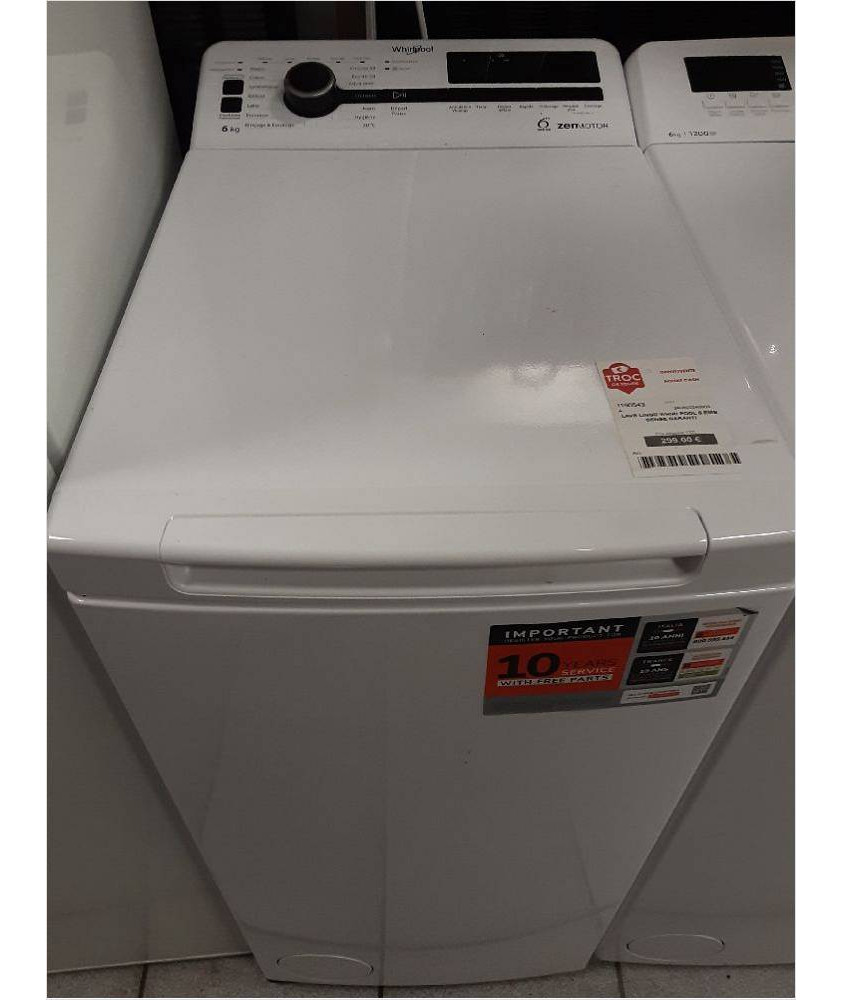 LAVE LINGE WHIRLPOOL 6 EME SENSE GARANTI LAVE LINGE WHIRLPOOL 6 EME SENSE GARANTI