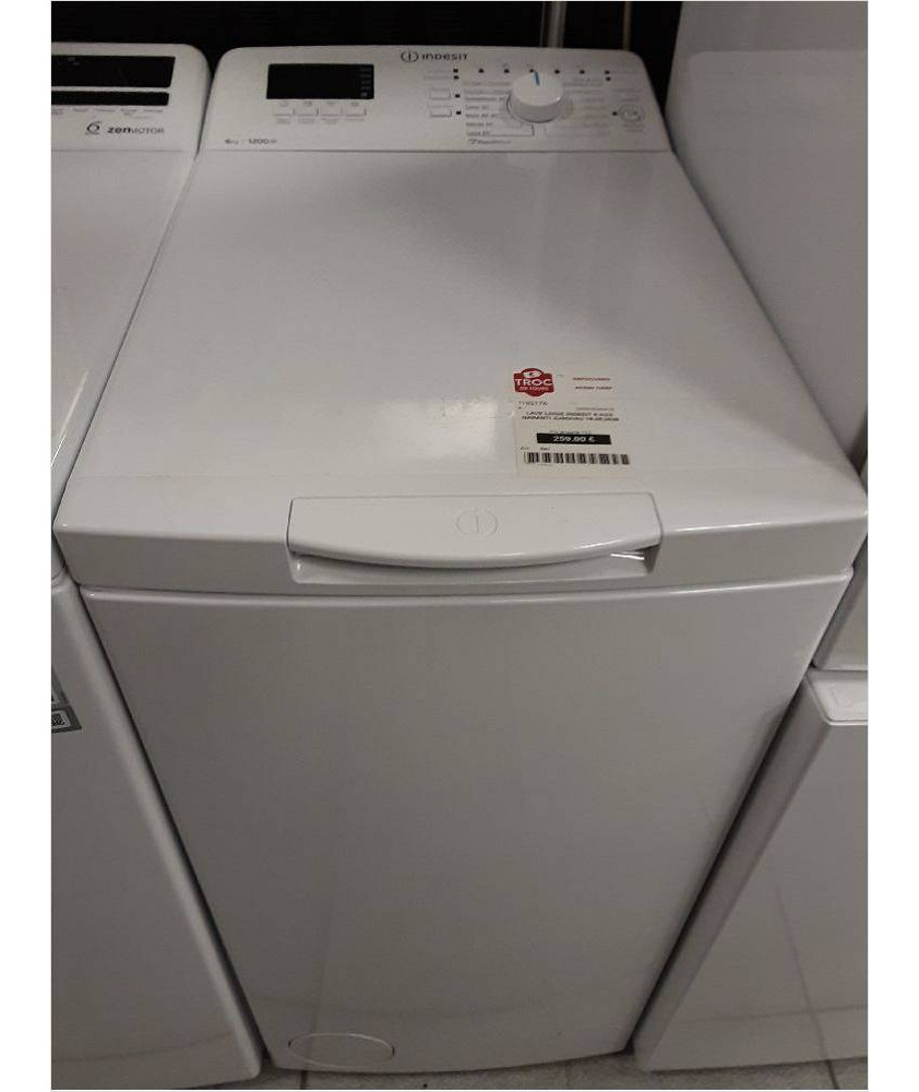 LAVE LINGE INDESIT 6 KGS GARANTI JUSQUAU 16.08.2025 LAVE LINGE INDESIT 6 KGS GARANTI JUSQUAU 16.08.2025