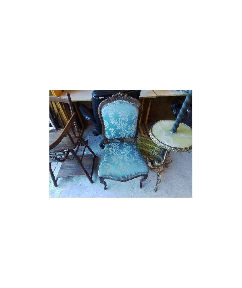 CHAISE TAPISSÉ STYLE LOUIS XV