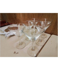 LOT DE 6 VERRES A COCKTAIL 