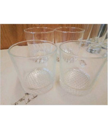 LOT DE 2 VERRES A WHISKY 