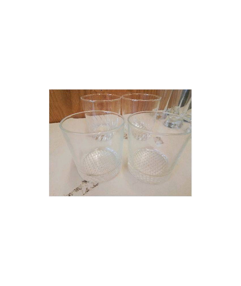 LOT DE 2 VERRES A WHISKY 