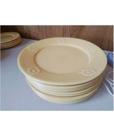 LOT DE 10 ASSIETTES TOURNESOLS