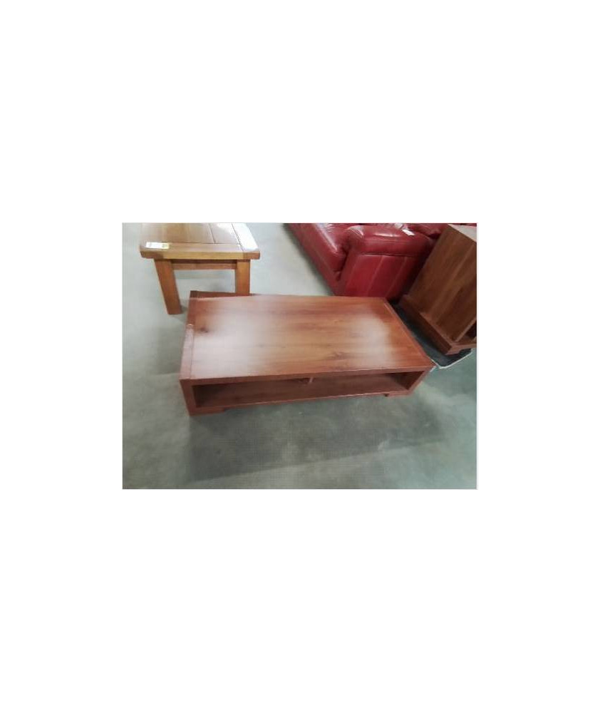 MEUBLE TV RECTANGULAIRE BAS  BOIS