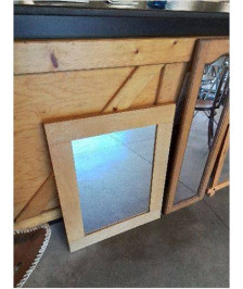 MIROIR RECTANGULAIRE BOIS CLAIR