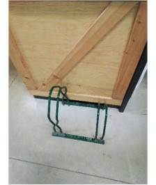 RACK A VÉLOS MÉTAL VERT