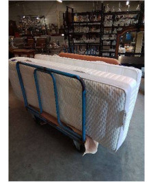 PAIRE DE MATELAS 400 RESSORTS ENSACHÉS ET MOUSSE REVOR BEDING 2X70X190X25