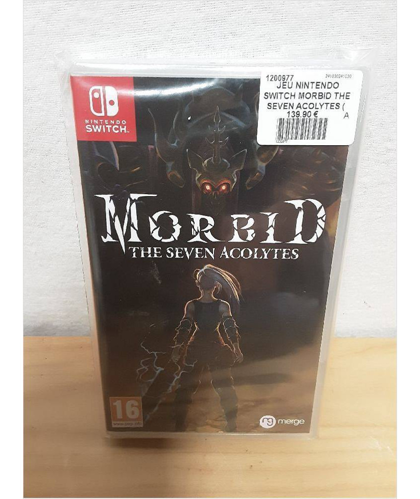 JEU NINTENDO SWITCH MORBID THE SEVEN ACOLYTES ( NON DÉBALLÉ )