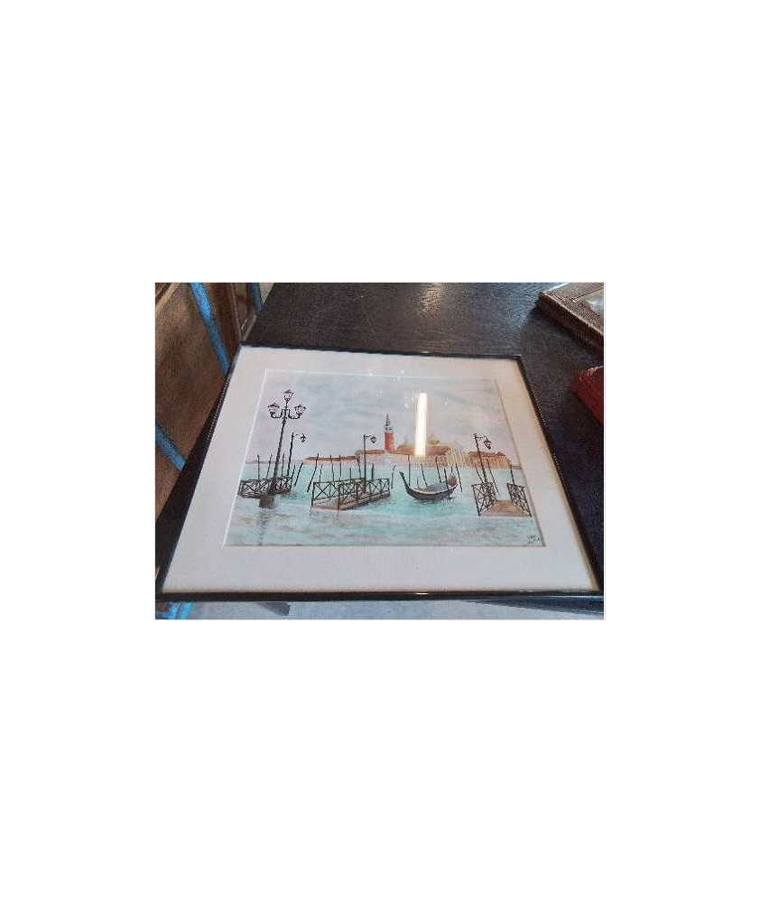 AQUARELLE VENISE 